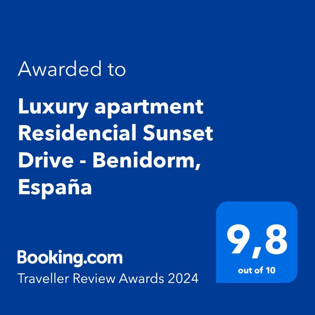 Luxury Apartment Residencial Sunset Drive - Benidorm, Espana Εξωτερικό φωτογραφία